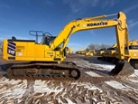 Side of used Komatsu Excavator